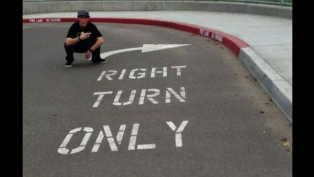 turn right fail